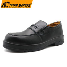 Fiberglass Toe Anti Puncture Executive Safety Shoes for Men