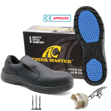 Super Anti-skid Fiberglass Toe Chef Safety Shoes for Kitchen