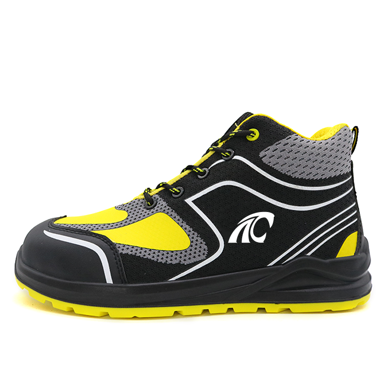 Steel Toe Puncture-proof Anti Static Stylish Safety Shoes Men