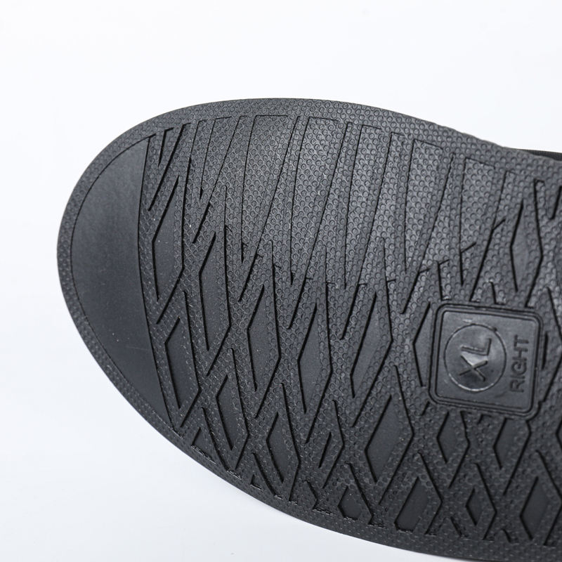 Reusable Folding Waterproof PVC Rain Shoes Cover with Zipper