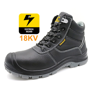 CE & ASTM verified 18 Kv Insulation electrical safety shoes for men