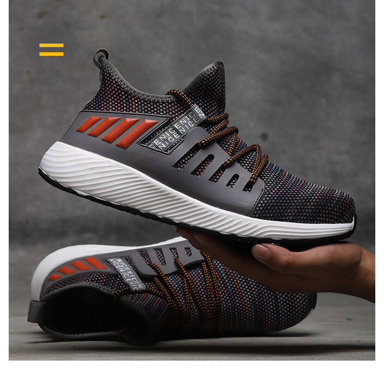 Light Weight Stylish Sport Safety Shoes With Steel Toe