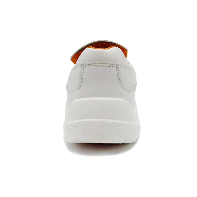 2024 New White Anti-skid Fiberglass Toe Kitchen Safety Shoes For Chef