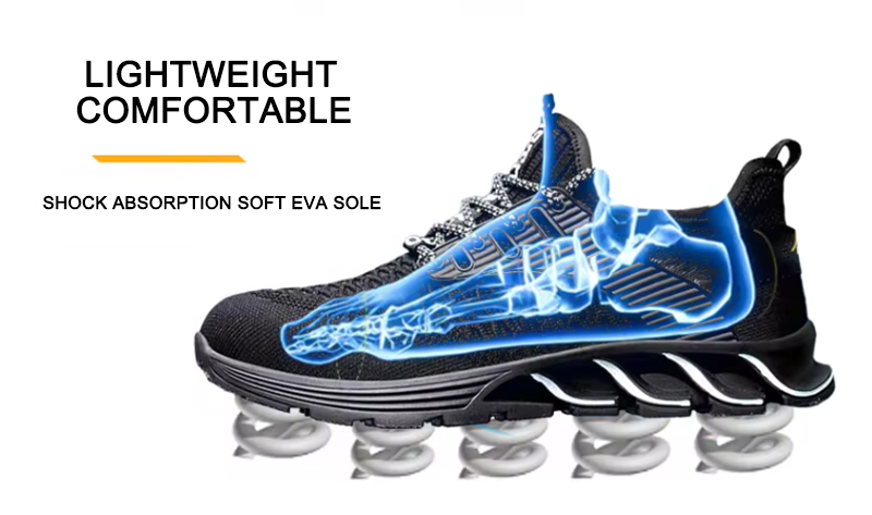 Steel Toe Comfortable Safety Shoes Sport for Warehouse