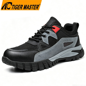 Anti-slip Steel Toe Industrial Safety Shoes for Men
