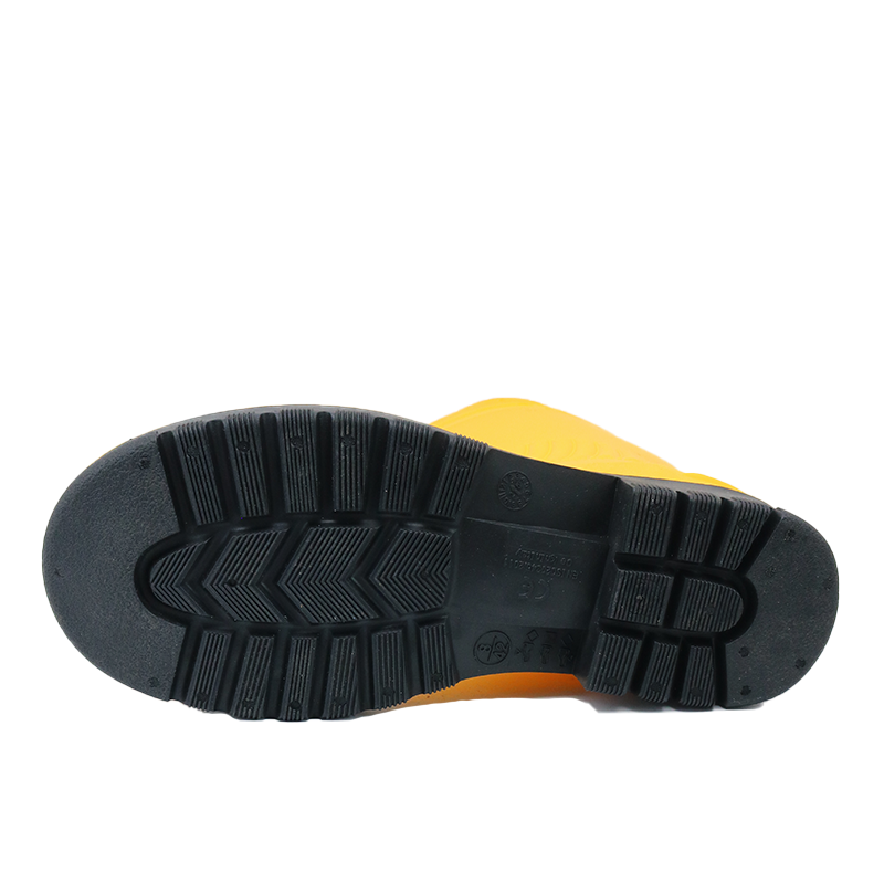 Steel Toe Anti Puncture S5 Pvc Safety Rain Boots Waterproof