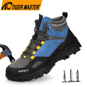 Steel Toe Labor Industrial Safety Boots for Men