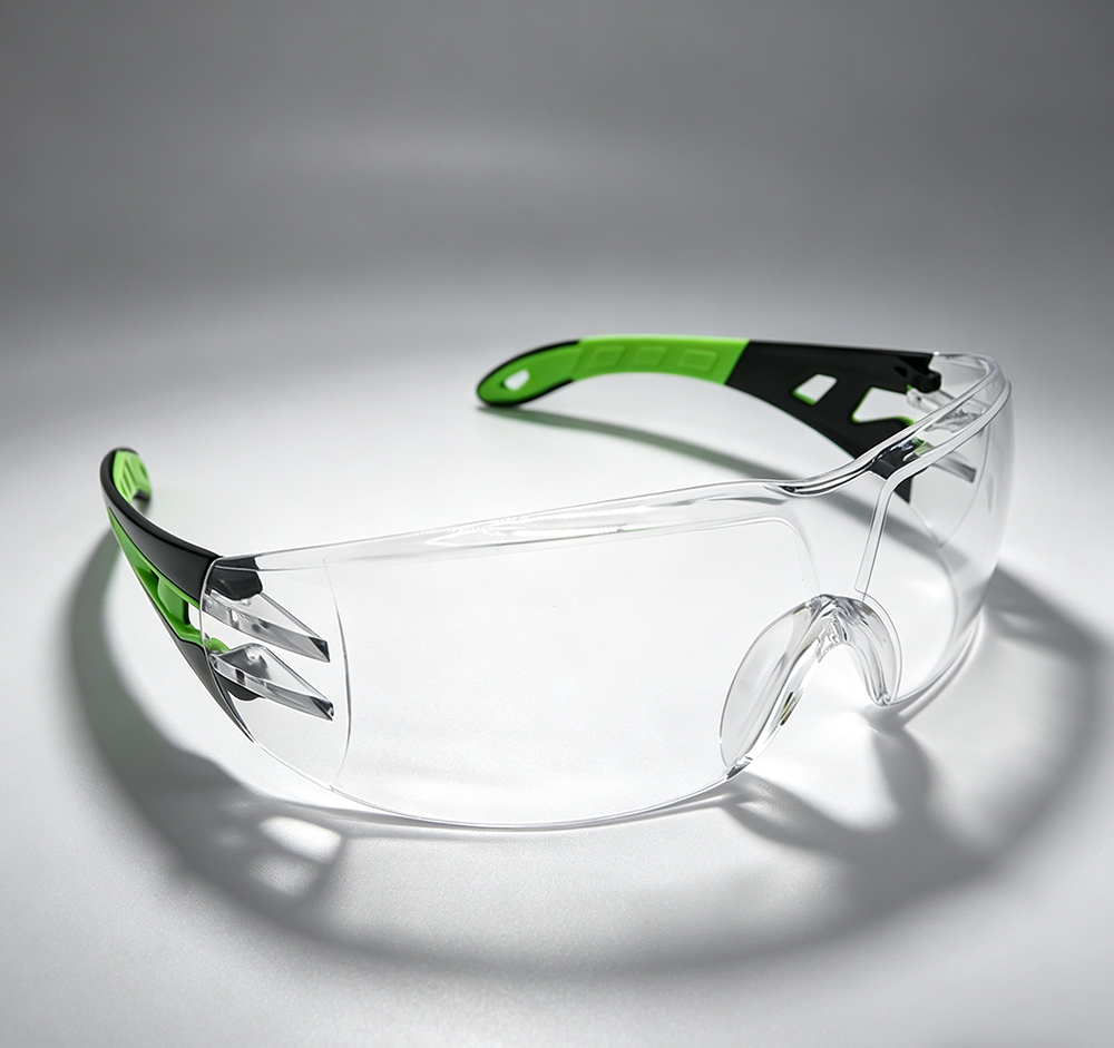 Anti-fog Scratch Resistant Clear Lens Safety Goggles for Lab Construction 