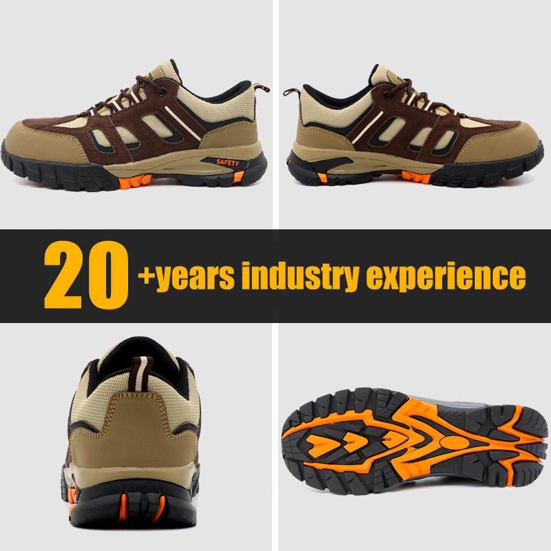 Wholesale Steel Toe Industrial Work Safety Shoes Rubber Sole