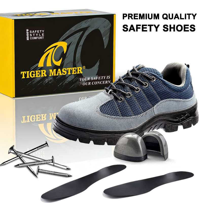 Cheap Suede Leather Work Safety Shoes with Steel Toe