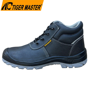 Steel Toe Anti-puncture Industrial Work Boots Leather 
