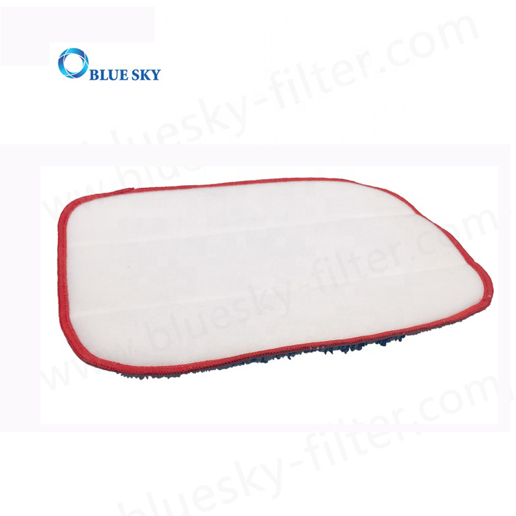 Almohadilla de microfibra lavable para fregona, Compatible con A1375-100 A1375-101, almohadillas de fregona de repuesto para aspiradora a vapor