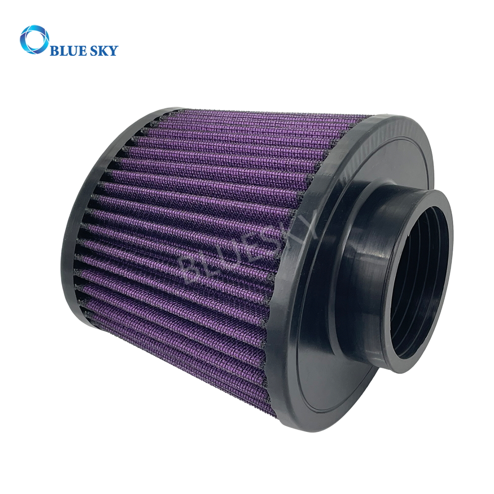 Filtro de aire de elipse personalizado 2,76 '' 70mm filtros de aire de coche reemplazo de filtro de automóvil
