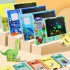 Primary 224 Sight Word Flash Card Words Drawing Board Pad Learning Material Montessori Speech Therapy Autism Toys Card Reader