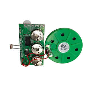 Mini Pre-recorded Light Sensor Activated Sound Voice Music Chip Module for Gift Box