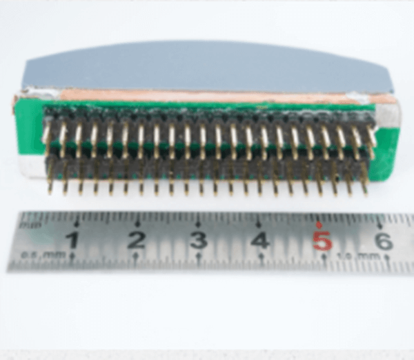 Ultrasonido de cabeza abdominal de 3,5 MHz con cabezal acústico de matriz convexa de 80 elementos