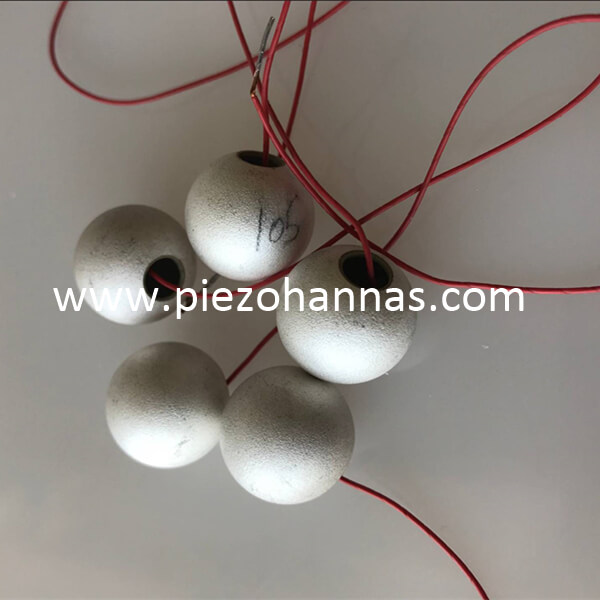 Materiales cerámicos piezoeléctricos Esfera piezoeléctrica Cristales piezoeléctricos