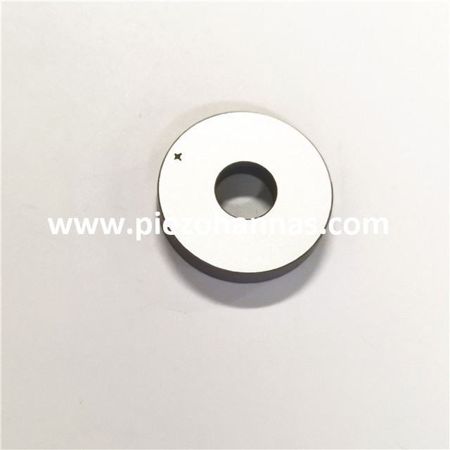 Transductor de anillo piezoeléctrico de material Pzt4 para inyección de tinta piezoeléctrica DOD