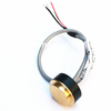 Transductor de ultrasonido de elemento piezoeléctrico de latón de 1MHz para caudalímetro ultrasónico