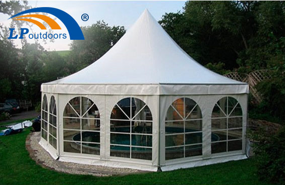 Lp для использования вне помещений стеклянная стена палатка для хранения пагоды шатер для проведения мероприятий