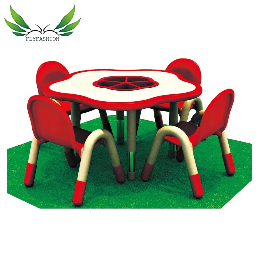 Elementary School Children Study Desk and Chair Set Table Kids and Set Chairs