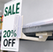 Magnetic Aisle Violator Sign Holder with Sign Gripper SGND22F