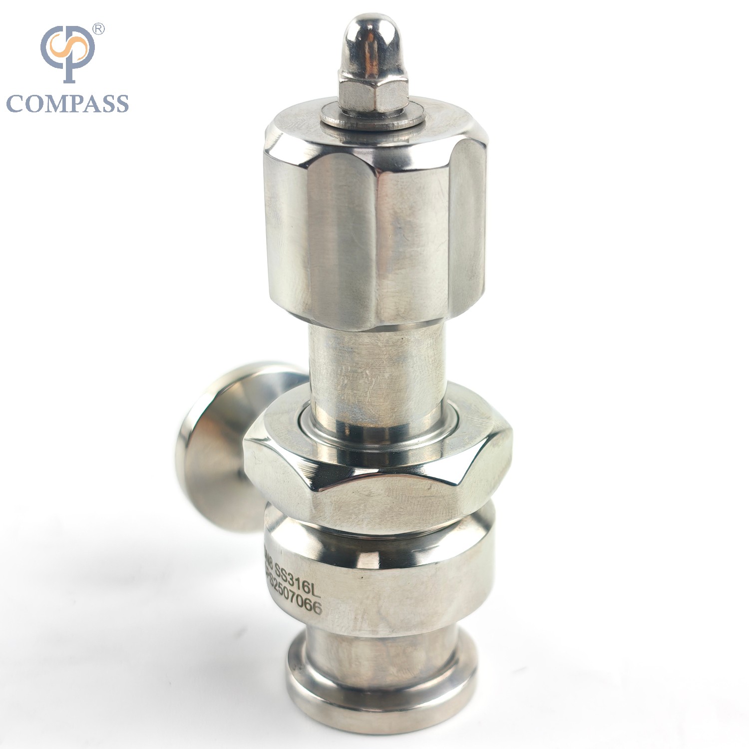 DN8 Пищевые клапаны SS316L SS316L SS316L Клапаны асептического зажима
