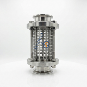 TC91MM DN65 SS316L Зажим для трубопровода Прямой смотровое стекло с защищенным экраном