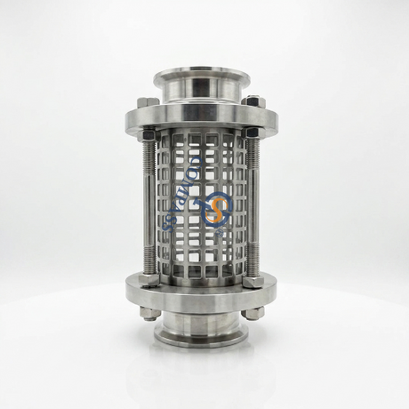 TC91MM DN65 SS316L Зажим для трубопровода Прямой смотровое стекло с защищенным экраном
