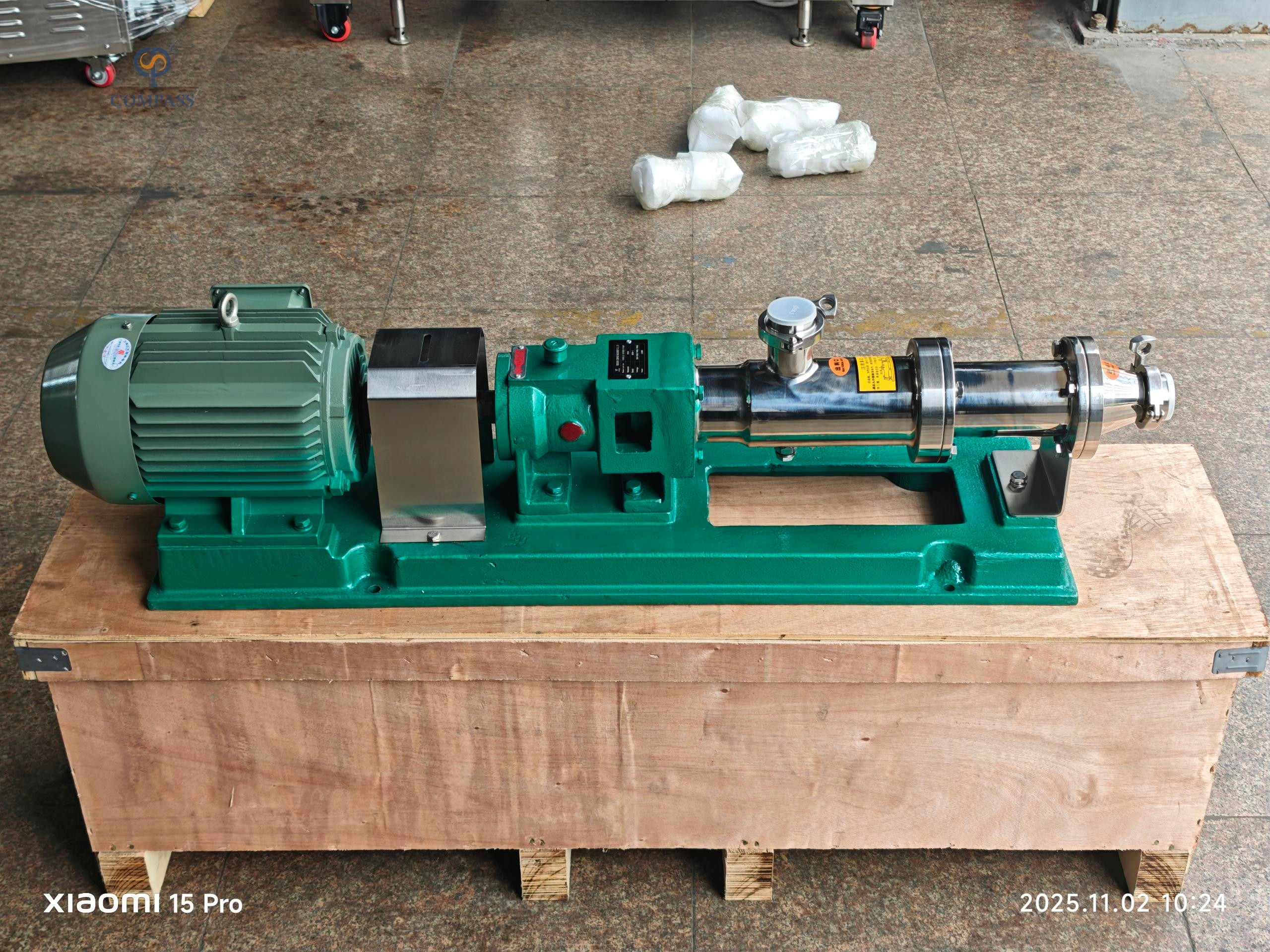 GD35-1 SS304 ОДНОВИНТОВОЙ НАСОС ИЗ НЕРЖАВЕЮЩЕЙ СТАЛИ