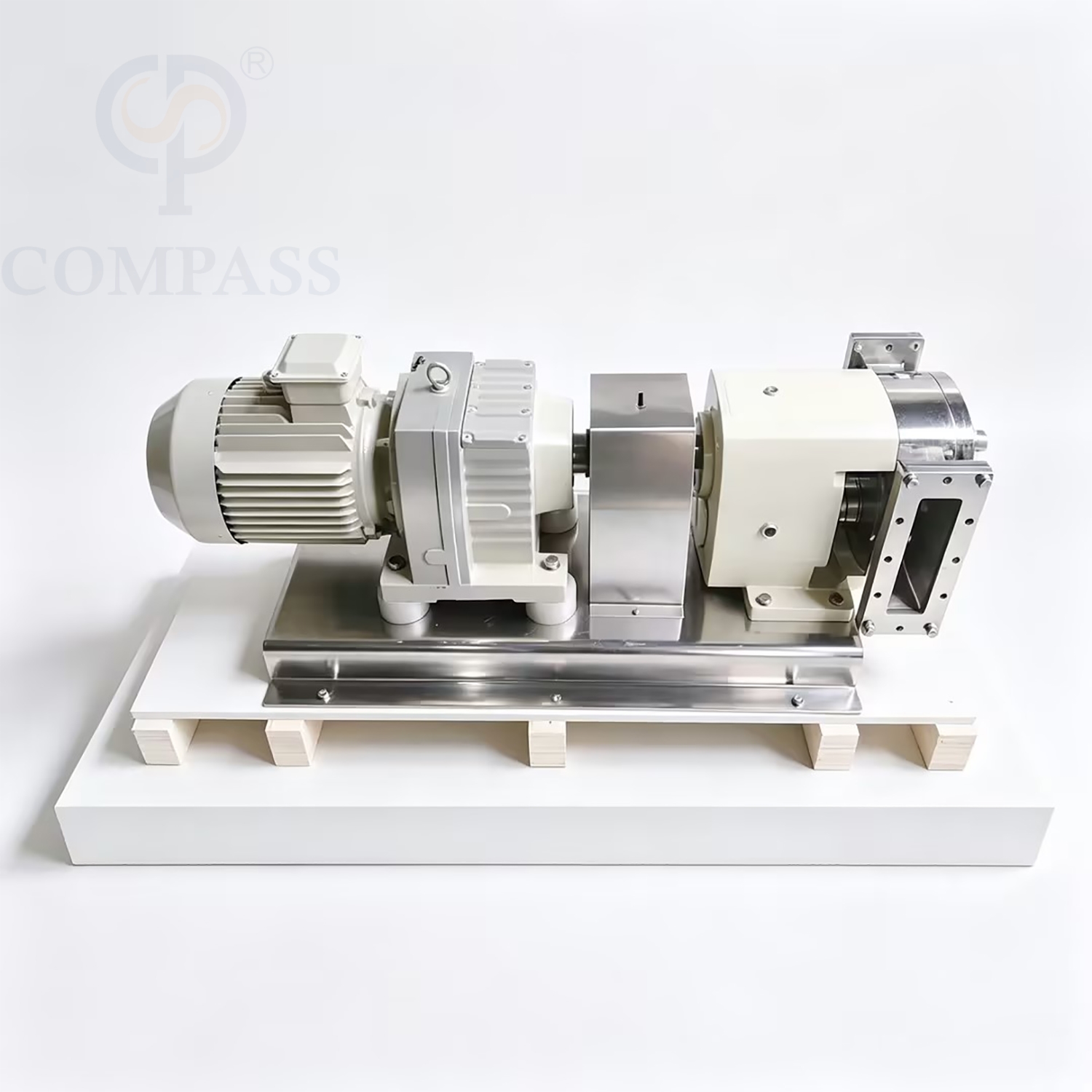 ZB3A-12-2.2kw SS316L 400V 50HZ Санитарная нержавеющая сталь OEM Электрический зубчатый насос с постоянным передаточным числом для сливок и шоколада