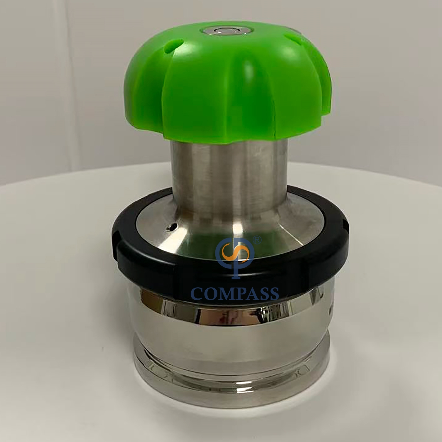 1-дюймовый ручной зажим TC50.5MM SS316L Нижние клапаны промывки бака с маховиком