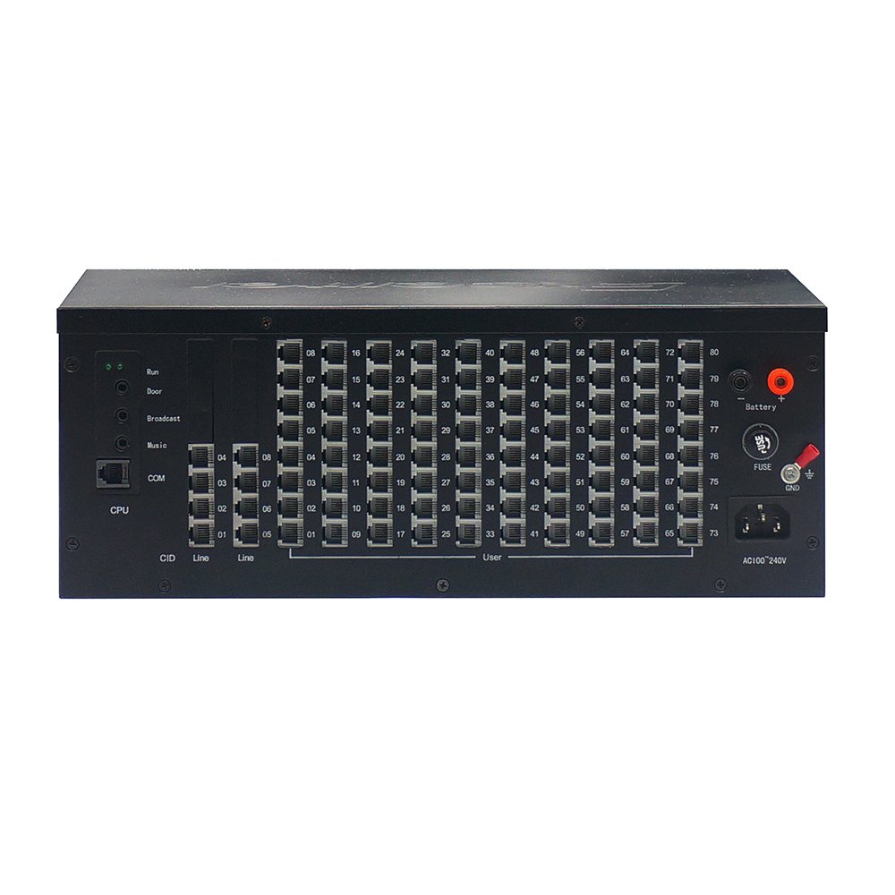 Intercom PABX system with 48 extensions TP1680 series