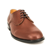 Zapatos oficina hombre planos rojo marrón 1110