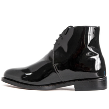 Zapatos de oficina minimalistas impermeables en charol 1235
