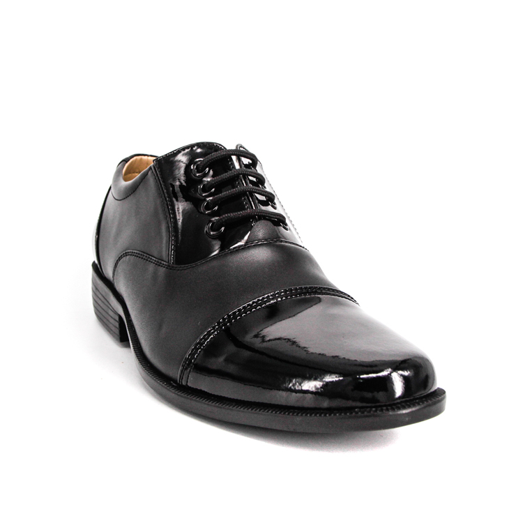 Zapatos de oficina negros al por mayor baratos del estilo de la moda 