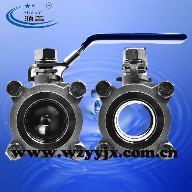 Stainless Steel Vacuum KF Ball Valve 