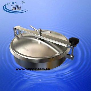Stainless Steel Sanitary Manhole Cover With Lock