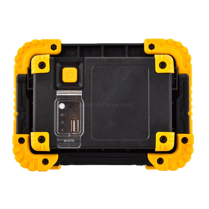 Portable Rechargeable LED Work Light with Power Bank Function