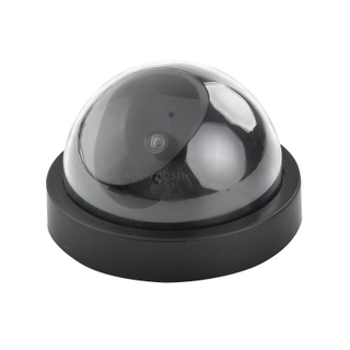 Wireless Dummy CCTV Security Camera Fake With Red Flashing