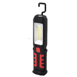 3W COB+1LED Work Light COB LED with Red Warining Light on The Back