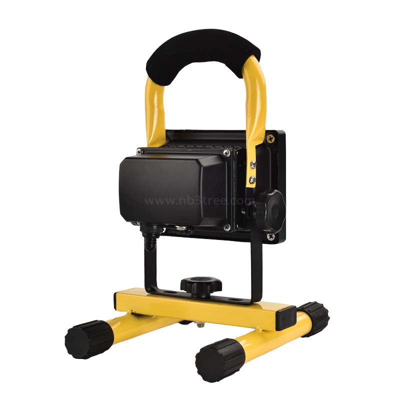 10W LED Flood Light Rechargeable Portable Outdoor IP65 Waterproof