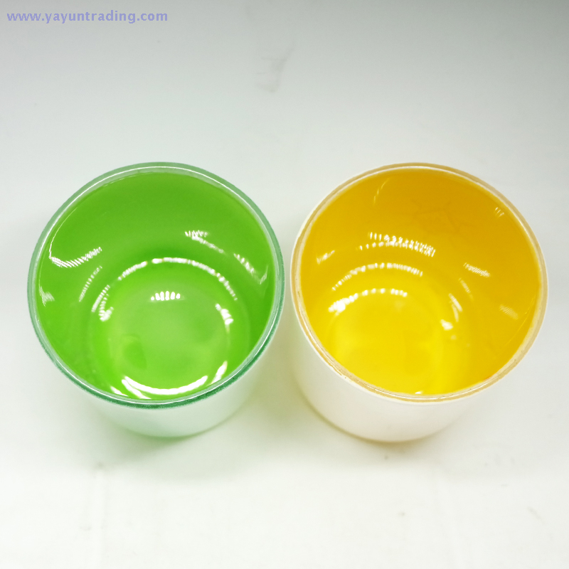  8oz 13oz colorful votive glass candle jar for wedding and decoration