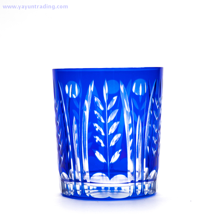yayun 2018 best selling hand engraved series glass tumbler
