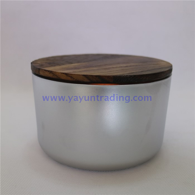 small and large glass candle vessel for candle making