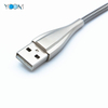 Silvery Color Spring USB Cable for Type C