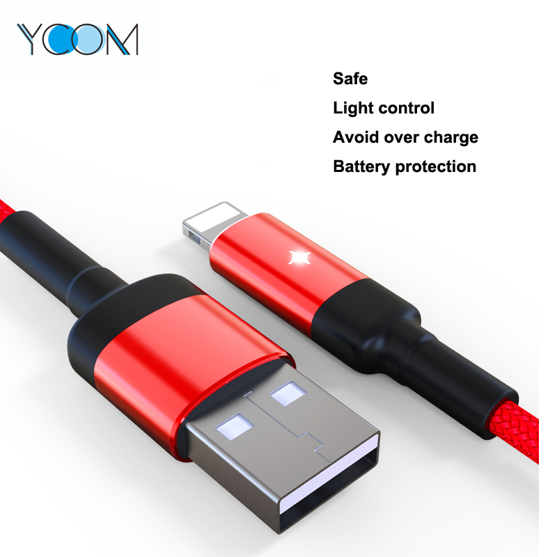 Intelligent Power Cut Off USB Cable for Lightning