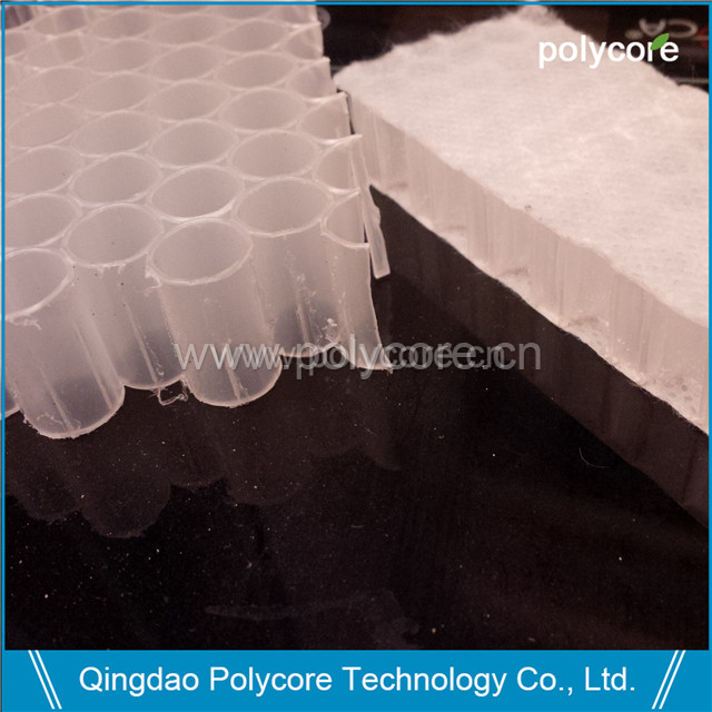 Polycore Sheets PP Honeycomb Core Uniform Core Matériau comme cadre dans Air Purify ...