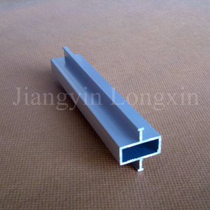 Silver Anodized Aluminum Profile for Connection
