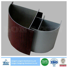 Wooden Transfer Aluminum Profile as Corner